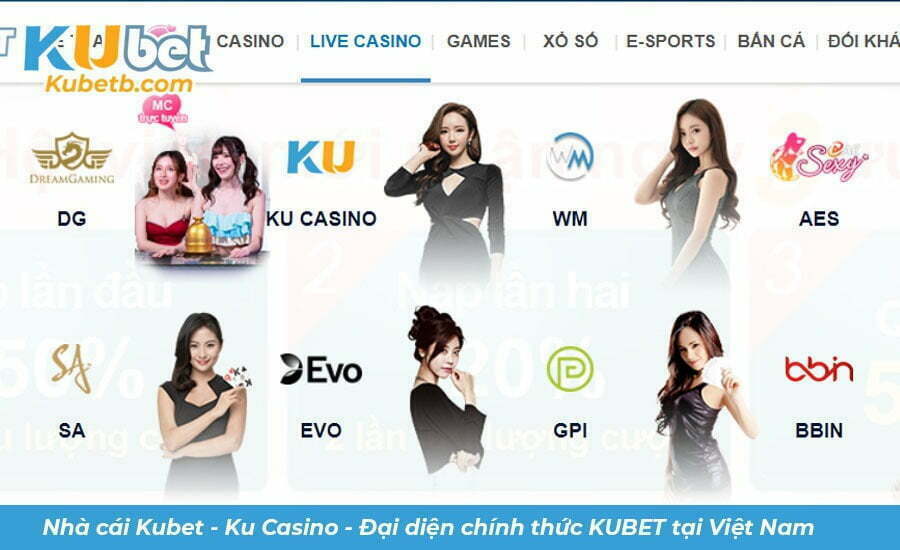 Sảng casino trực tuyến tại Ku casino